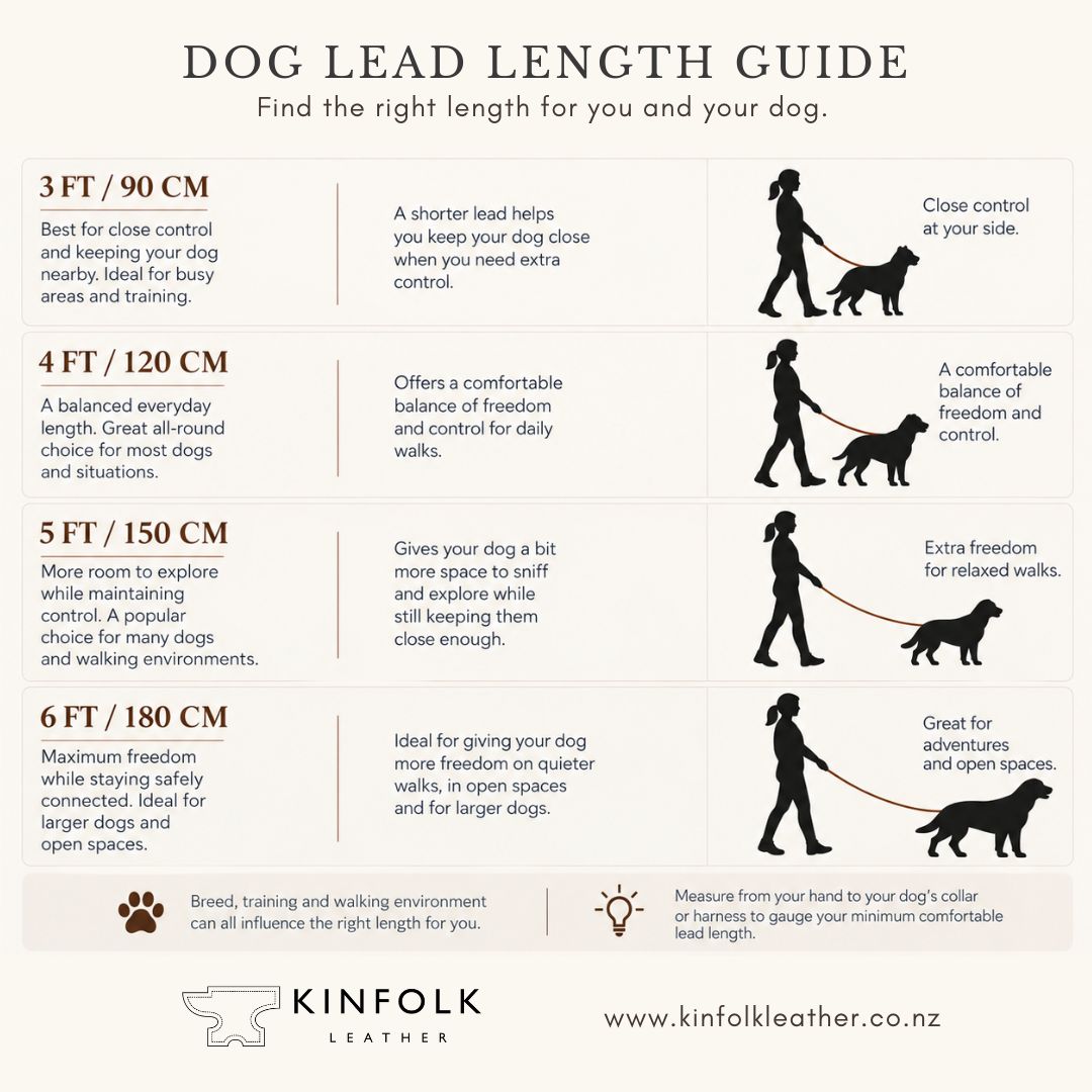 Leather Dog Lead Extension – Custom Dog Lead