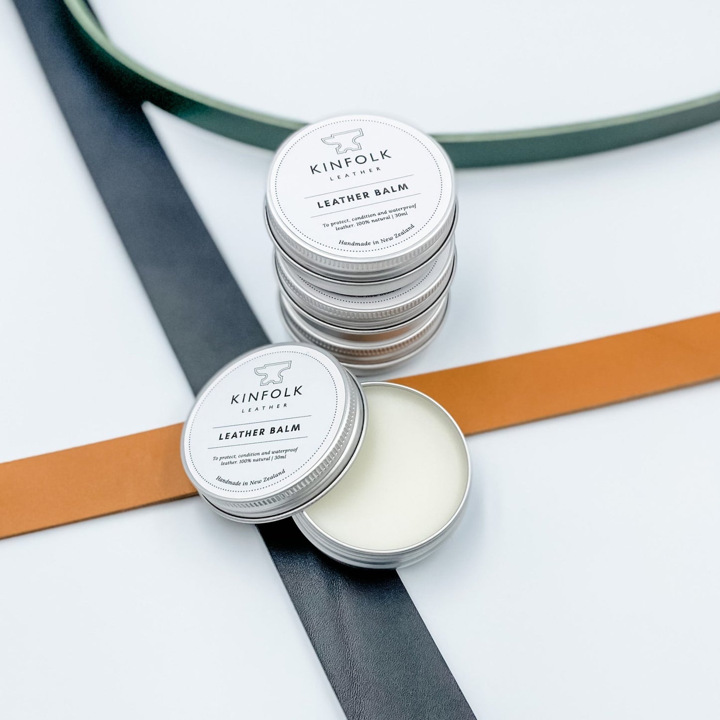 Leather Balm - 100% Natural, 30ml - Kinfolk Leather