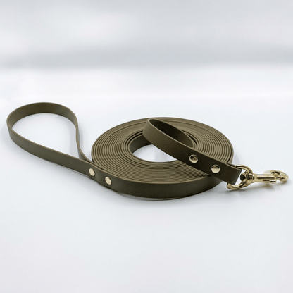 Waterproof BioThane® Long Line Dog Lead with Handle
