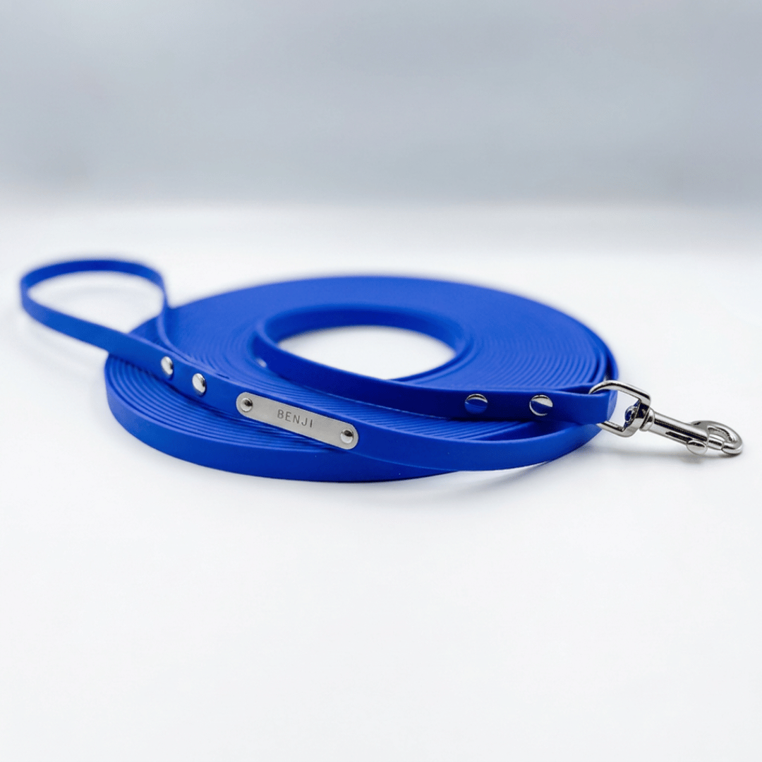 Waterproof BioThane® Long Line Dog Lead with Handle