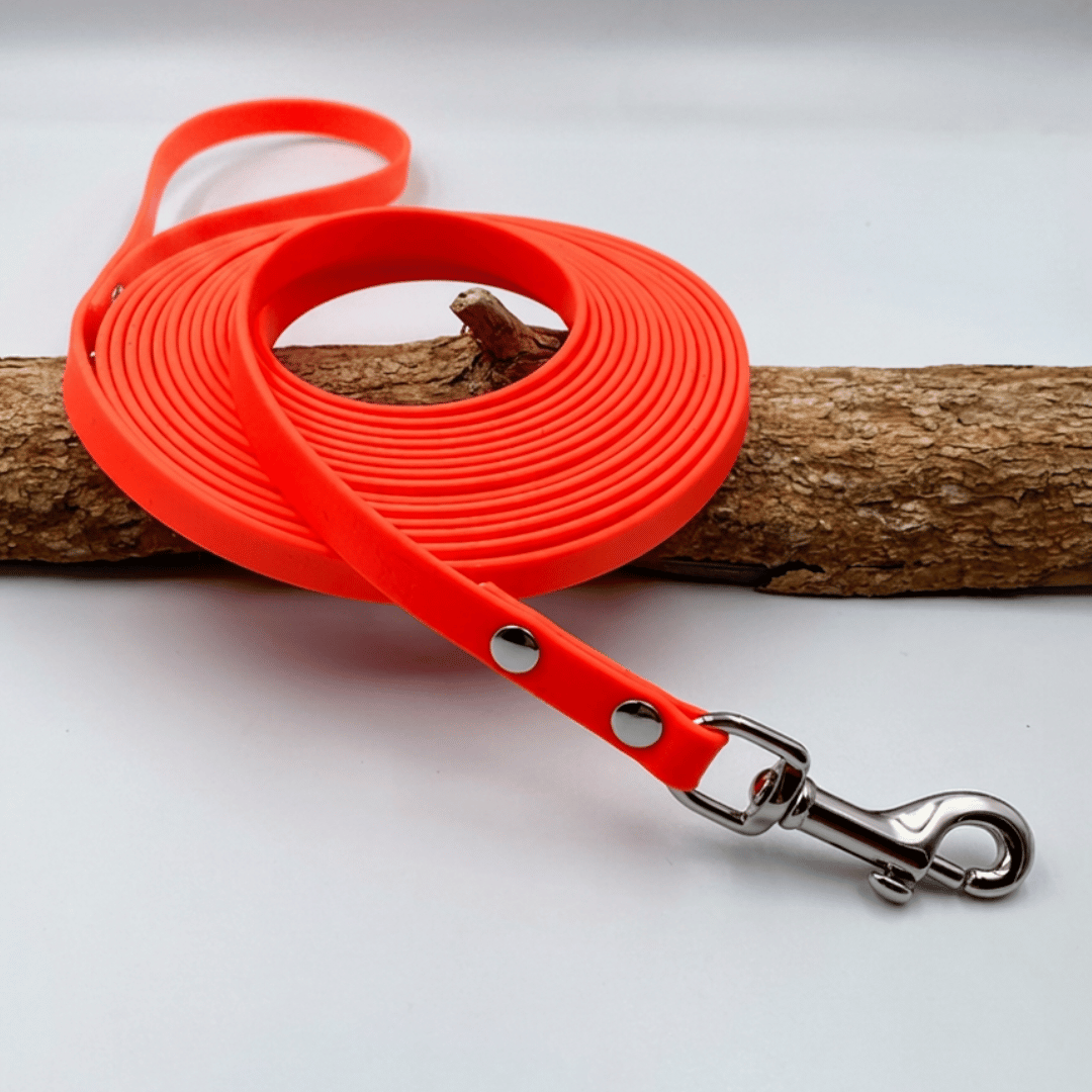 Waterproof BioThane® Long Line Dog Lead with Handle