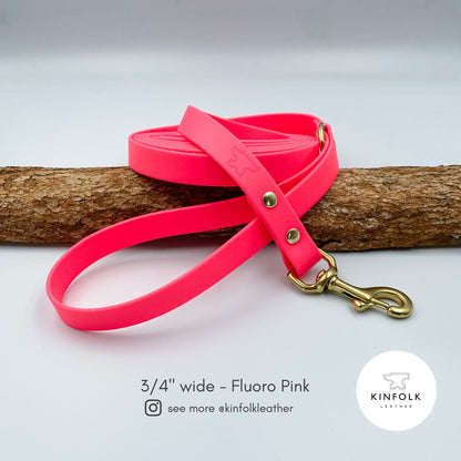 Long Line Training Lead with Handle - Waterproof BioThane® - Dog Lead