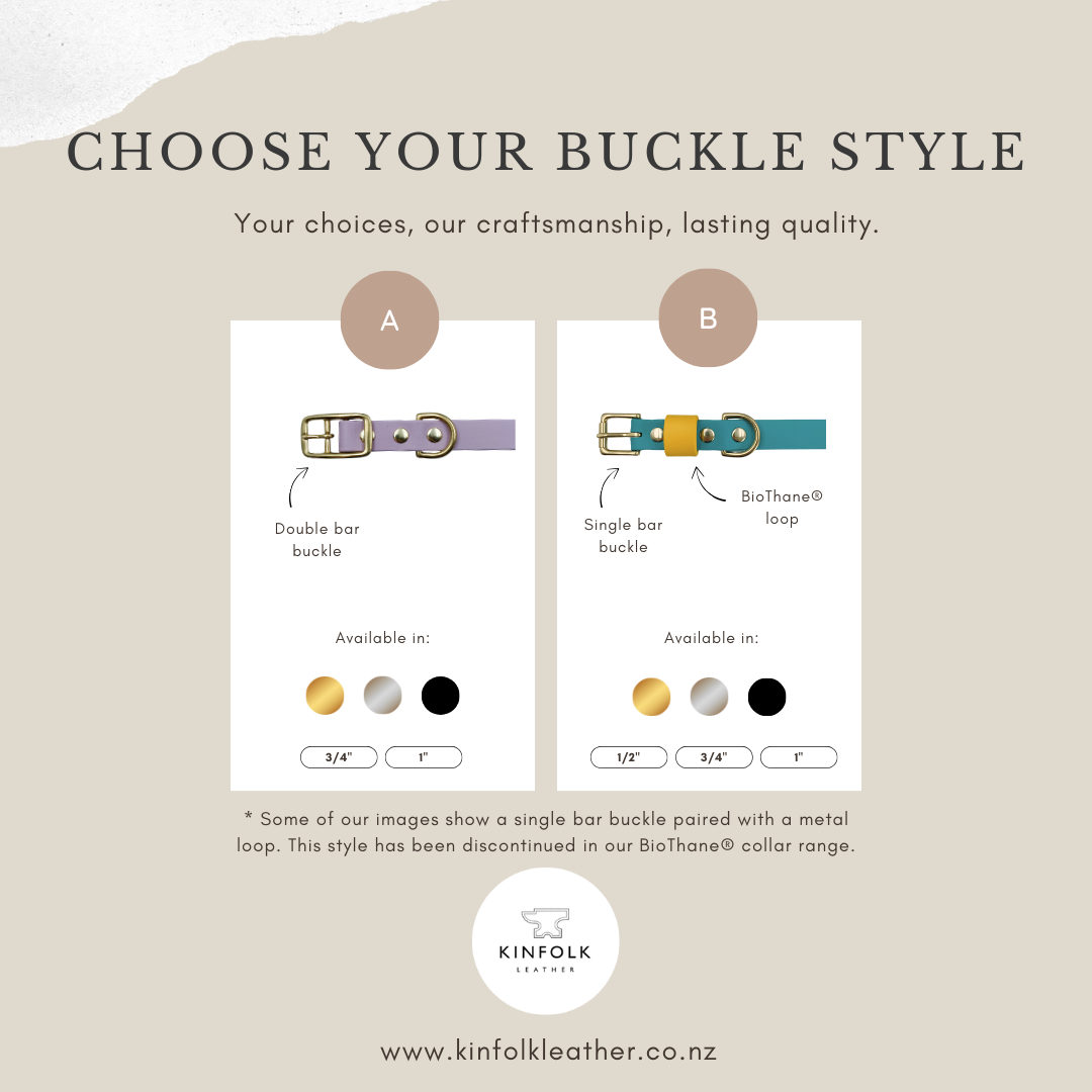 Two Tone O Ring Collar - Waterproof BioThane® Custom Dog Collar