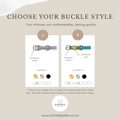 Two Tone O Ring Collar - Waterproof BioThane® Custom Dog Collar