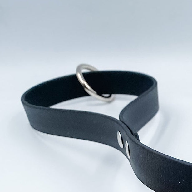Floating O Ring addition to custom dog lead - Kinfolk Leather