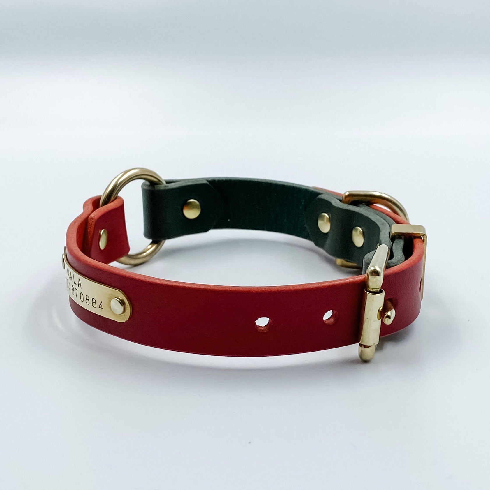 Leather dog collar, Dog collar handmade
