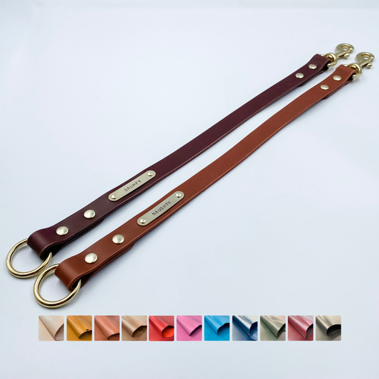 Leather Dog Lead Extension – Custom Dog Lead