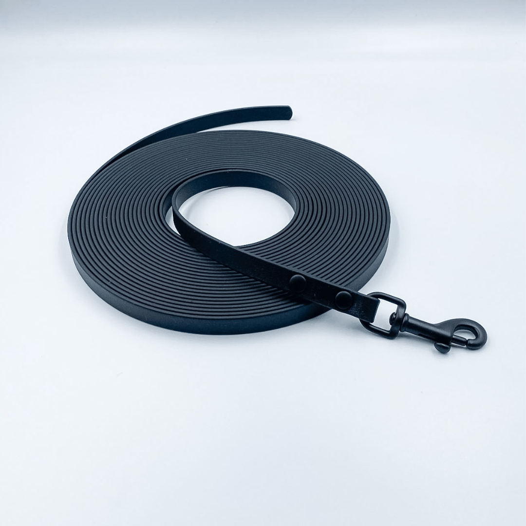 Waterproof BioThane® Drag Line - Trailing Long Line Dog Lead