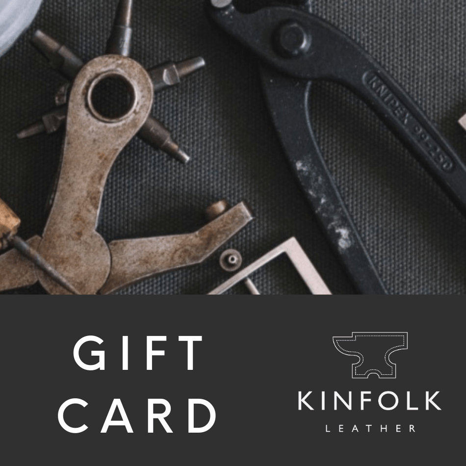 Kinfolk Leather gift card - $1 - Kinfolk Leather