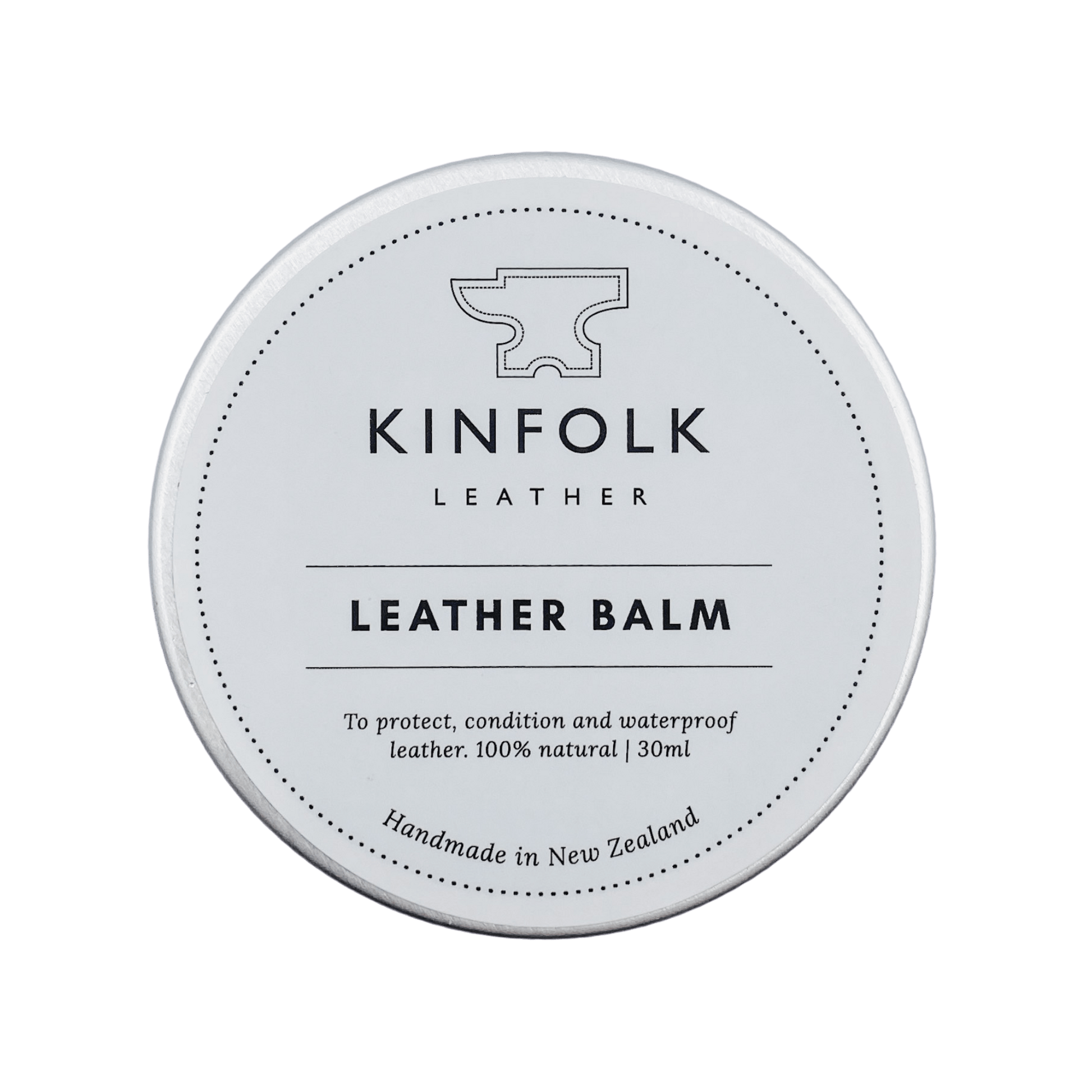 Leather Balm - 100% Natural, Made in NZ - Kinfolk Leather