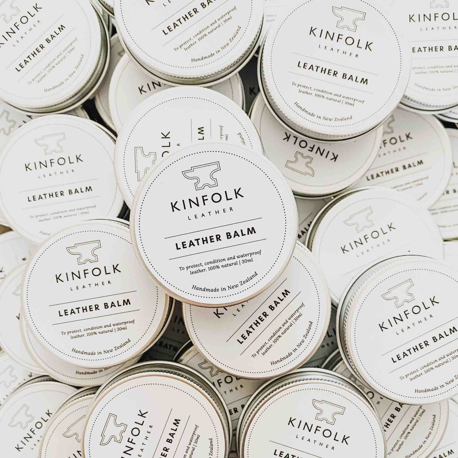 Leather Balm - 100% Natural, 30ml - Kinfolk Leather